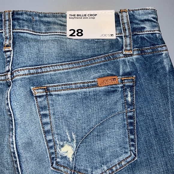 💙NWT JOES BILLIE CROP BOYFRIEND SLIM CROP JEANS 28 - Picture 14 of 17